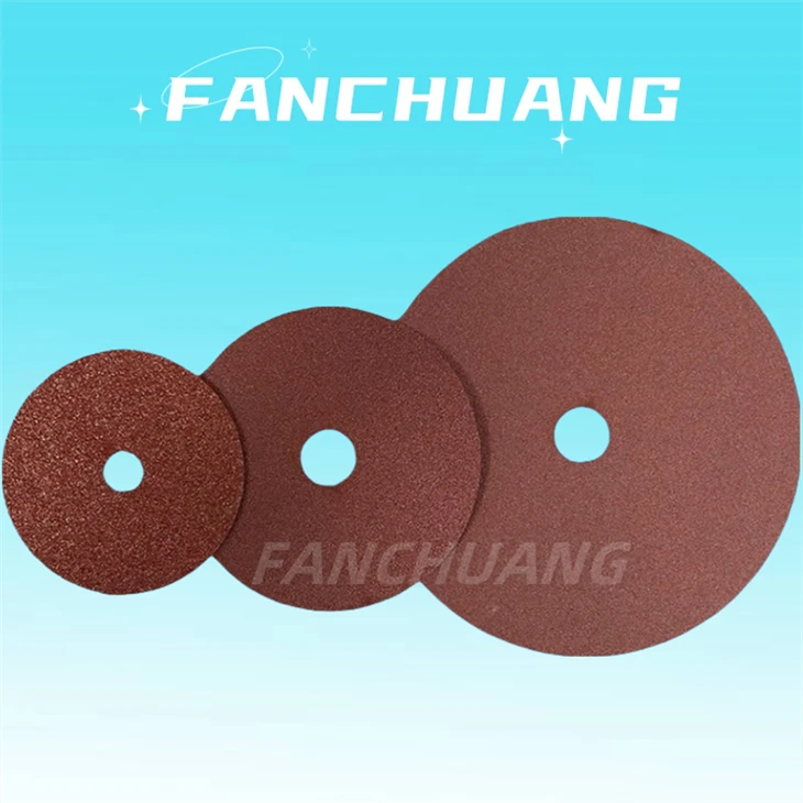 Abrasive Resin Fiber Disc For Wood And Metal