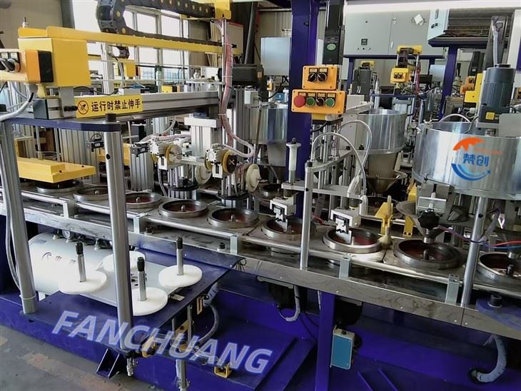 Cutting And Grinding Wheel Making Machine