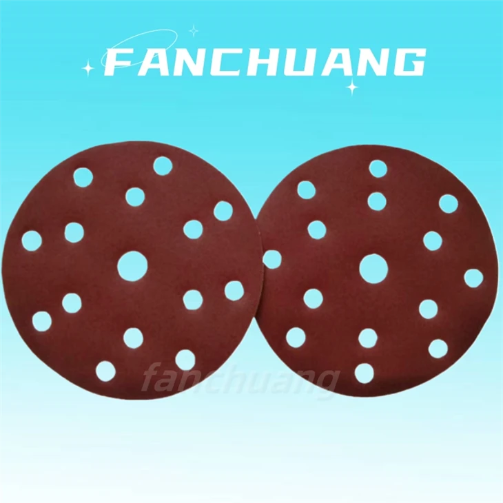 15 Holes Red Sanding Paper