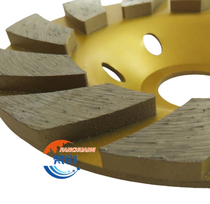 4 Inch Concrete Grinding Wheel 12 Segs Heavy Duty Angle Grinder Wheels for Angle Grinder