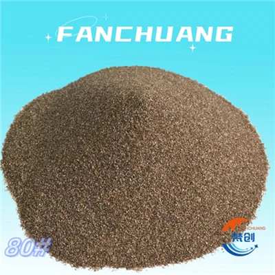 Homokfúvás alumínium-oxid barna olvasztott alumínium-oxid 80#